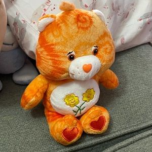 Orange tie dye carebear